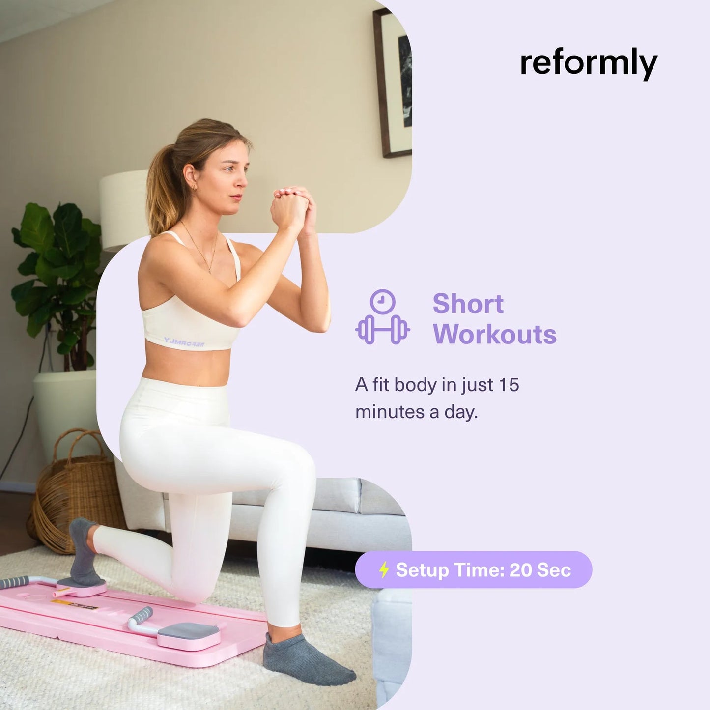Pilates Board | 30-Day Money Back Guarantee.(Full Body Home Gym)