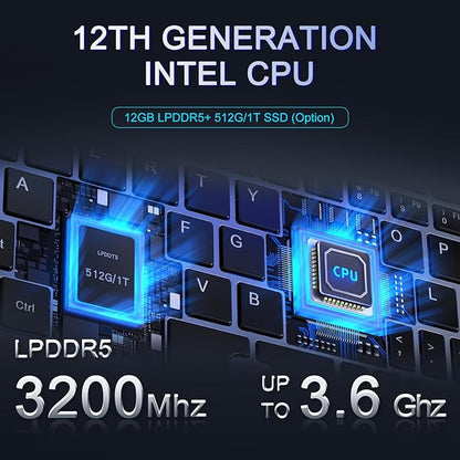 TechRobe Mini Laptop 8" 2-in-1 (2 Year Manufacture Guarantee)