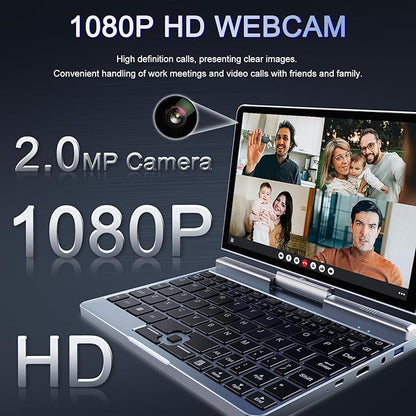TechRobe Mini Laptop 8" 2-in-1 (2 Year Manufacture Guarantee)